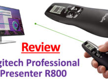 Logitech Professional Presenter R800 with Green Laser Pointer